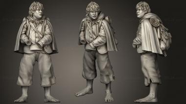 Military figurines Samwise 3d model